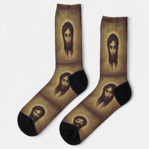 Holy Face of Jesus Christ Socks