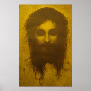 Holy Face of Jesus Christ / Veronica's Veil Poster