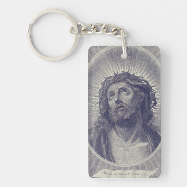 Holy Face of Jesus Key Ring (Front)