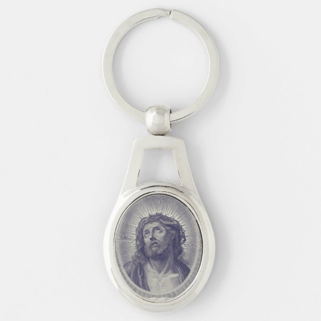 Holy Face of Jesus Key Ring (Front)