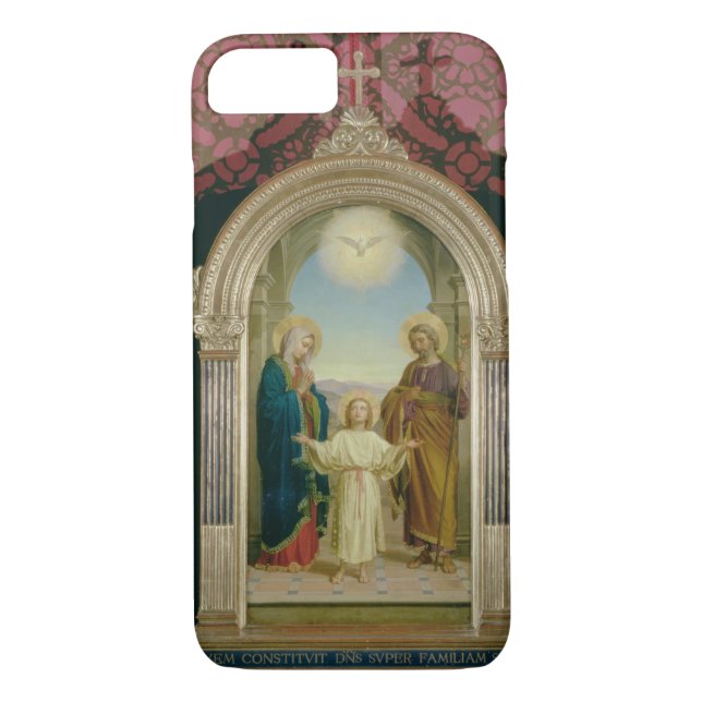Holy Family, 1898 (tempera on panel) Case-Mate iPhone Case (Back)