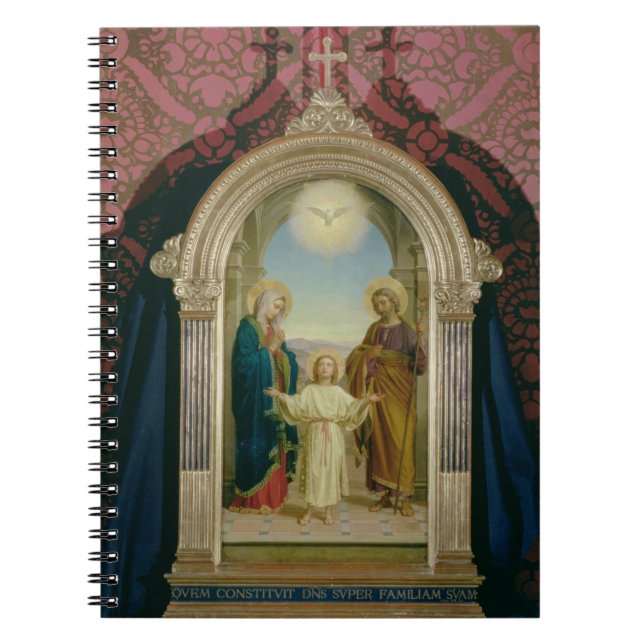 Holy Family, 1898 (tempera on panel) Notebook (Front)