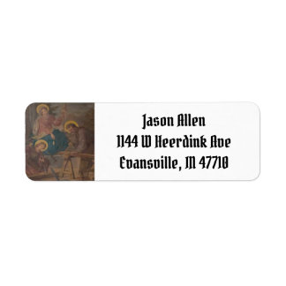 Holy Family at Work Return Address Label