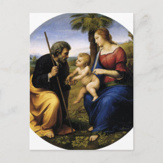 Holy Family by Raphael Postcard