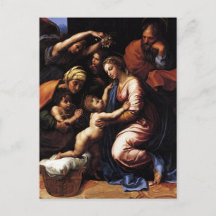 Holy Family by Raphael Postcard