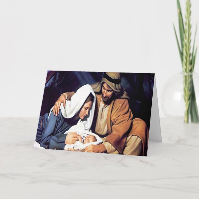 Holy Family Christmas card (Front)