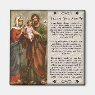 Holy Family Custom Fridge Magnet