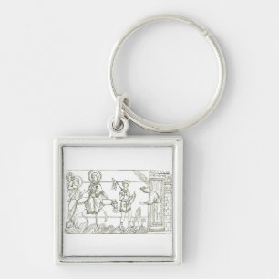 Holy Family Flights into Egypt  Key Ring