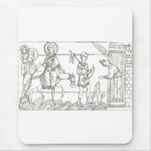Holy Family Flights into Egypt Mouse Mat