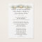 Holy Family Floral Wedding Prayer Favour