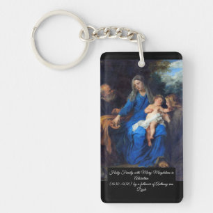 Holy Family Key Ring
