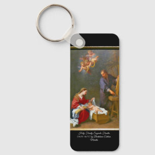 Holy Family Key Ring