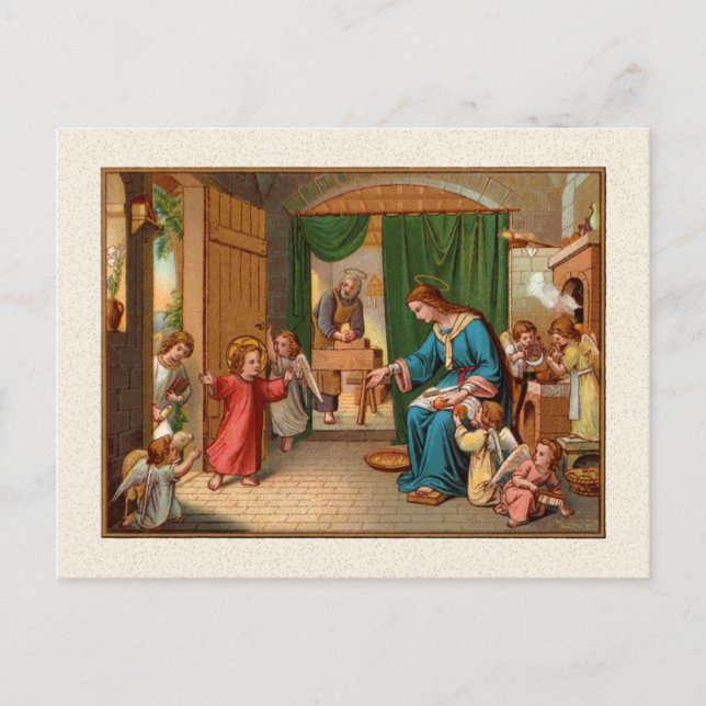Holy Family Kitchen Postcard (Front)