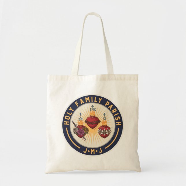 Holy Family Parish Tote Bag (Front)