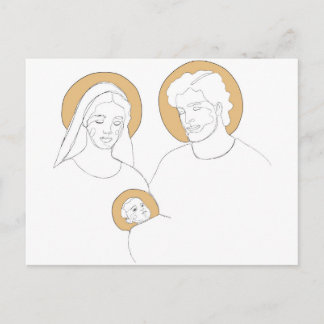 Holy Family Postcard