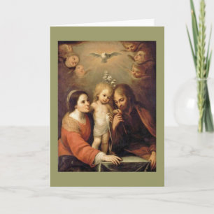 Holy Family - Sacrada Familia Holiday Card