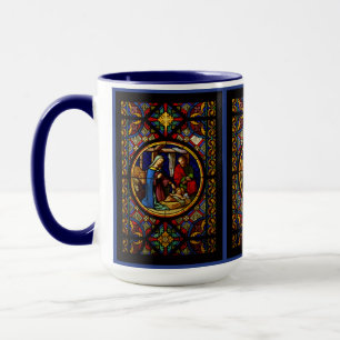 Holy Family "Stained Glass"  Mug