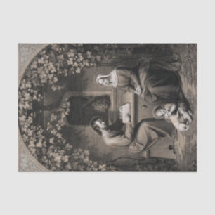 Holy Family Virgin Mary Saint Joseph Jesus Christ Tissue Paper