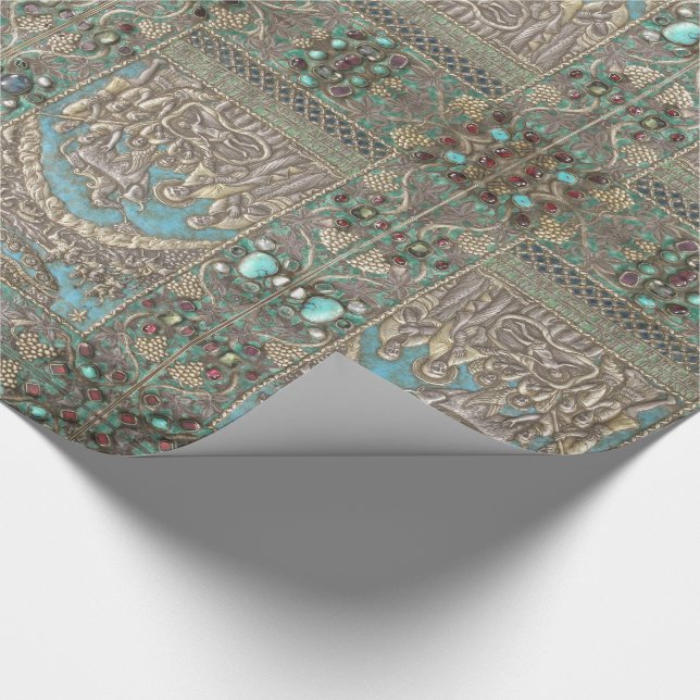 Holy Family Virgin Mary Shepherds Wrapping Paper (Corner)