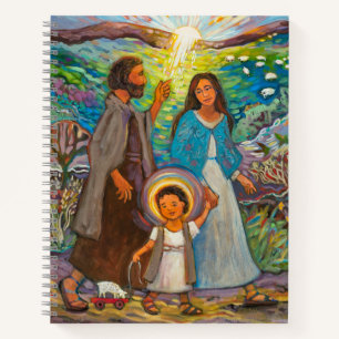 Holy Family with Child Jesus Notebook