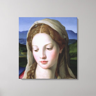 Holy Family with St. Anne and the infant St. John Canvas Print