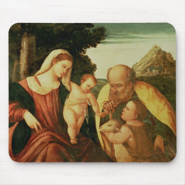 Holy Family with St. John Mouse Mat (Front)