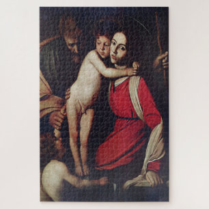 Holy Family with St. John the Baptist – Caravaggio Jigsaw Puzzle