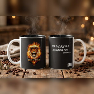 Holy Fire - Lion of Judah Coffee Mug