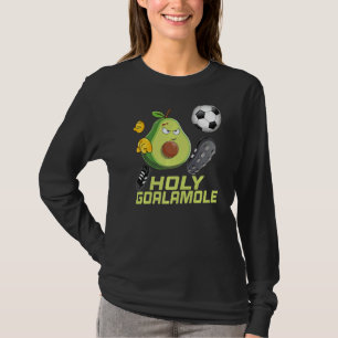 Holy Goalamole Soccer Kids Avocado T-Shirt