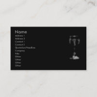 Holy Grail Business Card