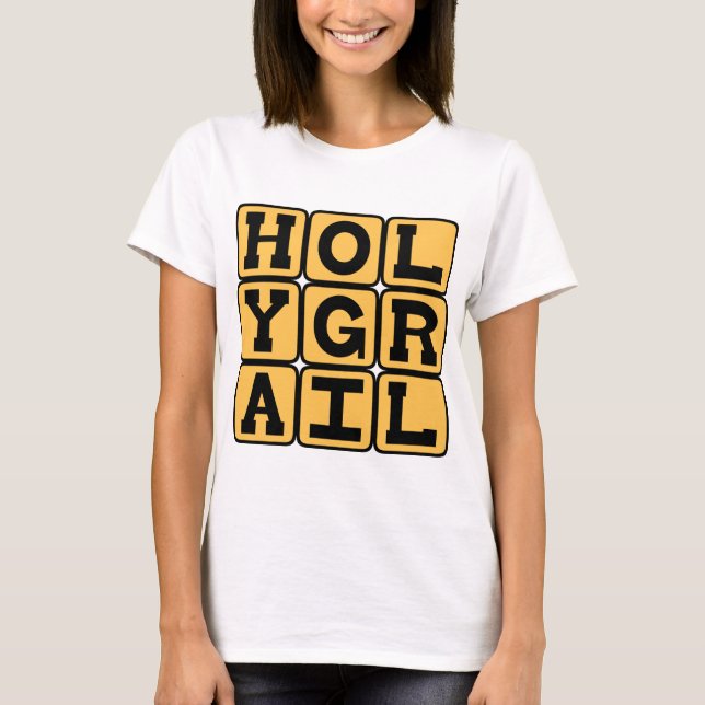 Holy Grail, Cup From Last Supper T-Shirt (Front)