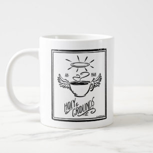 HOLY GROUNDS COFFEE LARGE COFFEE MUG