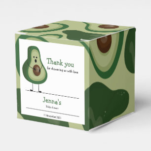 Holy Guacamole! avocado baby shower Favour Box
