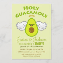 Holy Guacamole Avocado Baby Shower