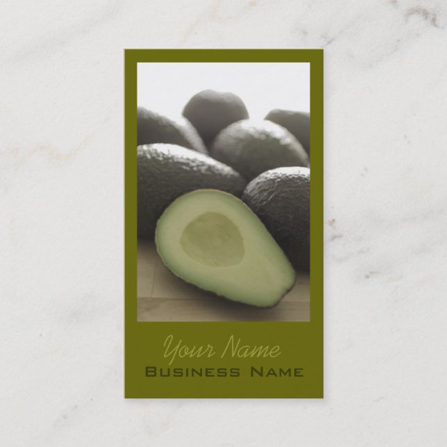 Holy Guacamole Business Cards (Front)