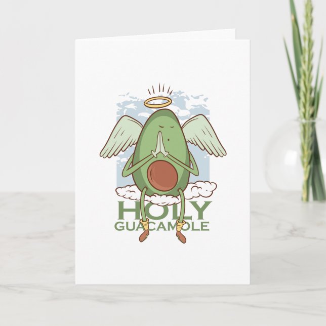 Holy Guacamole Card (Front)