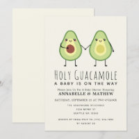 Holy Guacamole Cute Avocado Couples Baby 