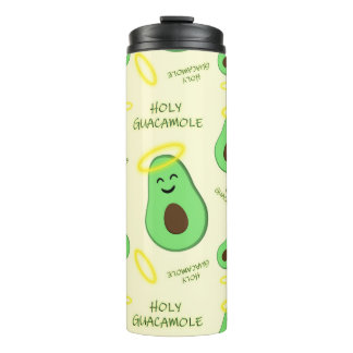 Holy Guacamole cute avocado Thermal Tumbler