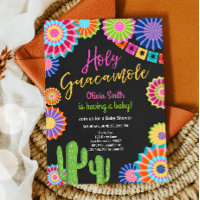 Holy Guacamole Fiesta Baby Shower Mexican Party