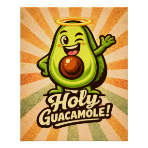 Holy Guacamole - Guac Pack - Foodie Fiends Poster