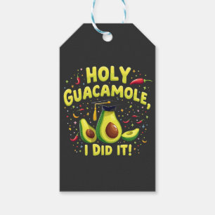 Holy Guacamole I Did It Graduation Cinco De Mayo Gift Tags