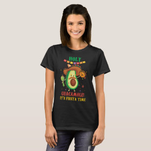 Holy Guacamole It's Fiesta Time Cinco De Mayo T-Shirt