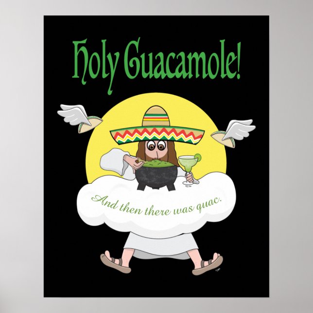 Holy Guacamole Poster (Front)
