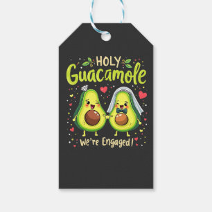 Holy Guacamole We're Engaged Couples Bride Gift Tags