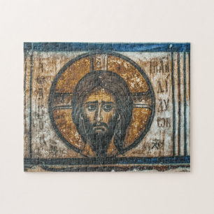Holy Handkerchief Jesus Christ Orthodox Icon Jigsaw Puzzle