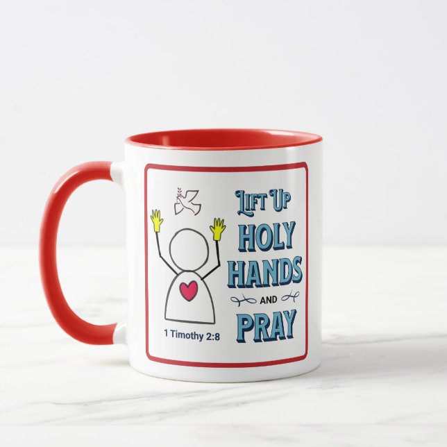 HOLY HANDS MUG (Left)