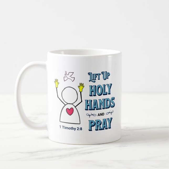 HOLY HANDS MUG (Left)