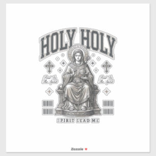 Holy Holy Vintage Engraving Religious Shirt Design
