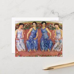 Holy Hour, Heilige Stunde by Ferdinand Hodler Postcard