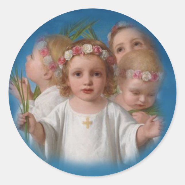 Holy Innocents Heavenly Children Classic Round Sticker (Front)